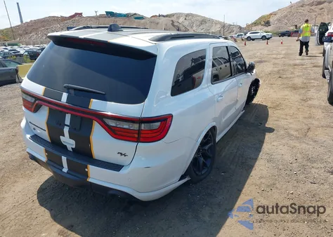 2023 Dodge Durango Hemi Orange Awd from USA, damaged, VIN 1C4SDJCTXPC599734